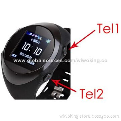 Global Monitoring Watch Phone with GPS Global Positioning Smart Watch